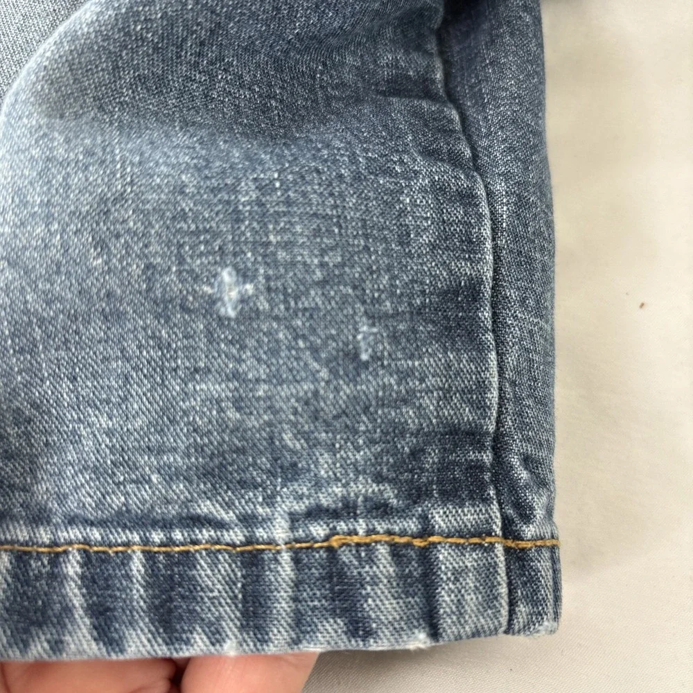 Vintage Old Navy Baby Denim Boys Shorts Size 5T Blue Jeans‎ READ
